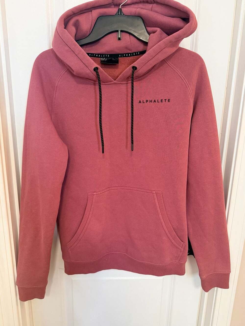 Alphalete Pullover Hoodie Size S Dusty Rose Pink